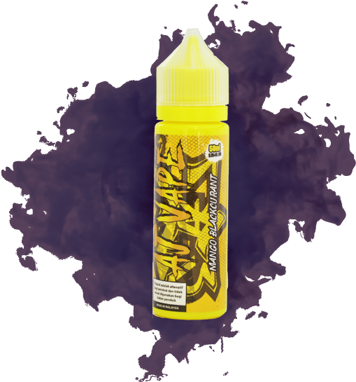 Aj Vape Mango Blackcurrant - Electronic Cigarette (600x600), Png Download