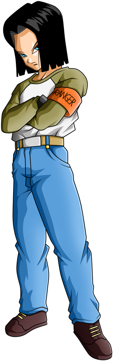 View Samegoogleiqdbsaucenao Otherworld Tournament Mvp - Androide 17 Para Dibujar (602x1204), Png Download