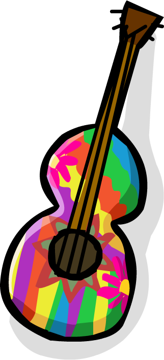 Submarine Party 2008 Forest Guitar Easter Egg - Easter (322x705), Png Download