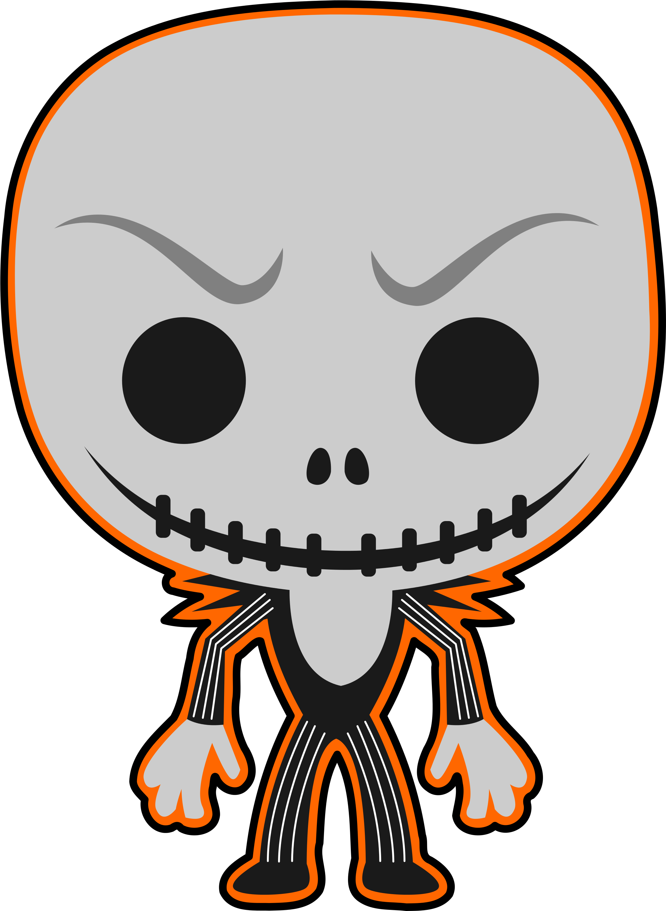 Halloween Chucky Freddy Krueger - Freddy Krueger Clipart (2550x3300), Png Download