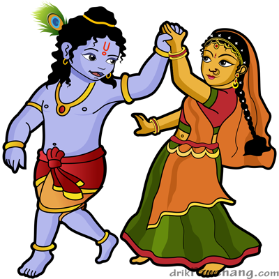 Radha Krishna Hd Images Png The Galleries Of Hd Wallpaper - Dil Thi Kahu Chhu (400x400), Png Download