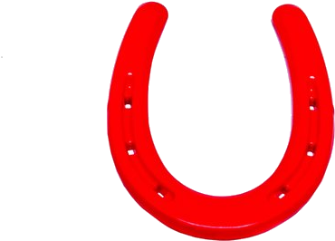 Crew Red Horseshoe - Casting (570x380), Png Download