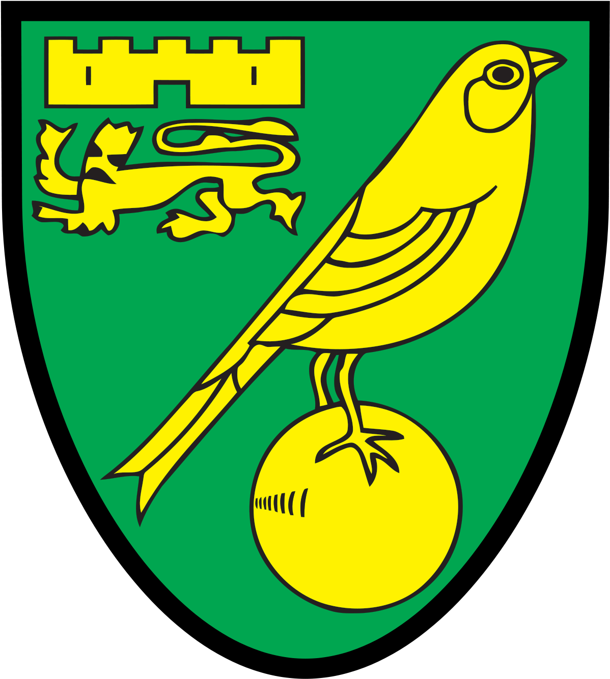 Norwich City - Norwich City F.c. (536x599), Png Download