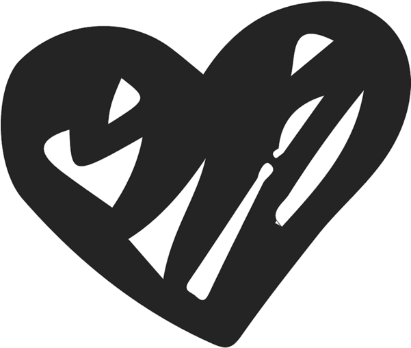 Scribble Heart Clipart - Heart Scribble (600x600), Png Download