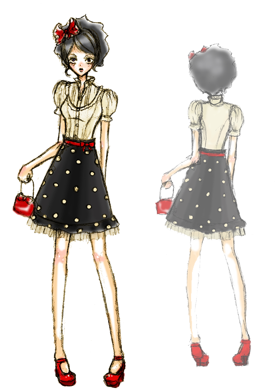Fashion Model Png File - Fashion Sketch Png (600x800), Png Download