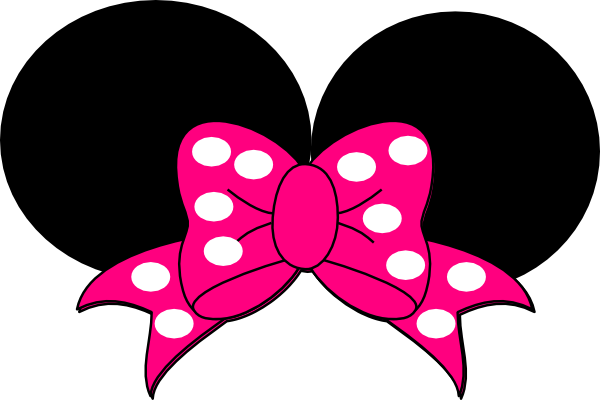 Minnie Mouse - Minnie Mouse Hat Clip Art (600x400), Png Download