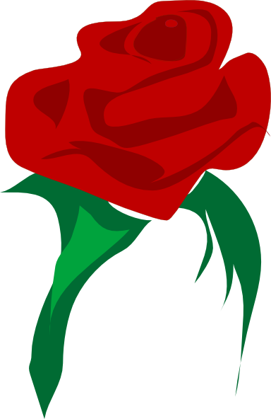 How To Set Use Single Red Rose Clipart (384x592), Png Download