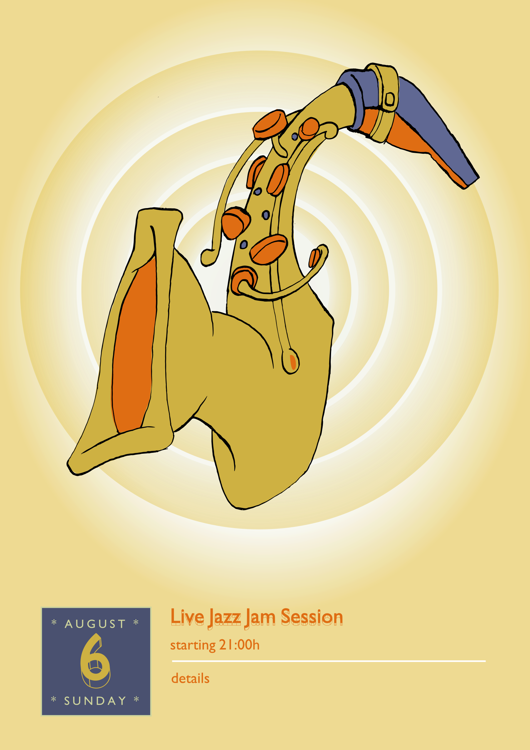 This Free Icons Png Design Of Jazz Saxophone (1697x2400), Png Download