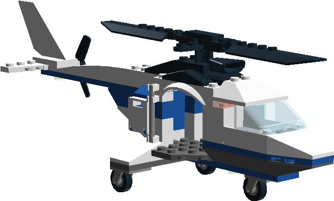 Police Helicopter - Helicopter Rotor (746x467), Png Download