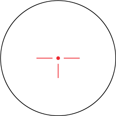 Red Dot Sight - Trijicon Accupower 1 4 Bdc (400x400), Png Download
