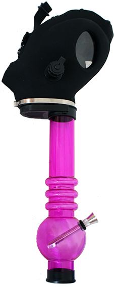 Face Mask Bong - Mask (226x567), Png Download