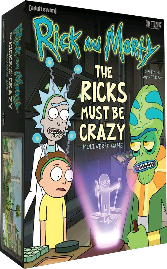 Rick And Morty - Rick And Morty The Ricks Must Be Crazy Multiverse Game (544x877), Png Download