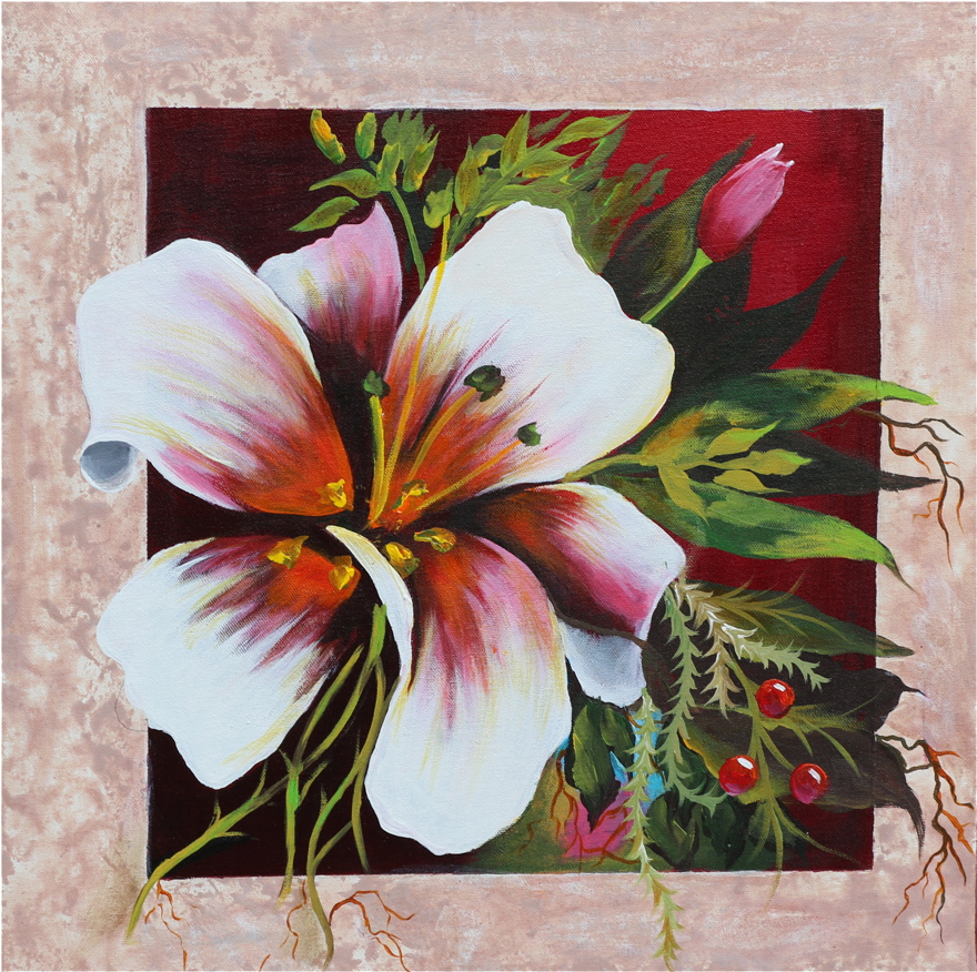 Wall Painting - Painting (1000x1000), Png Download
