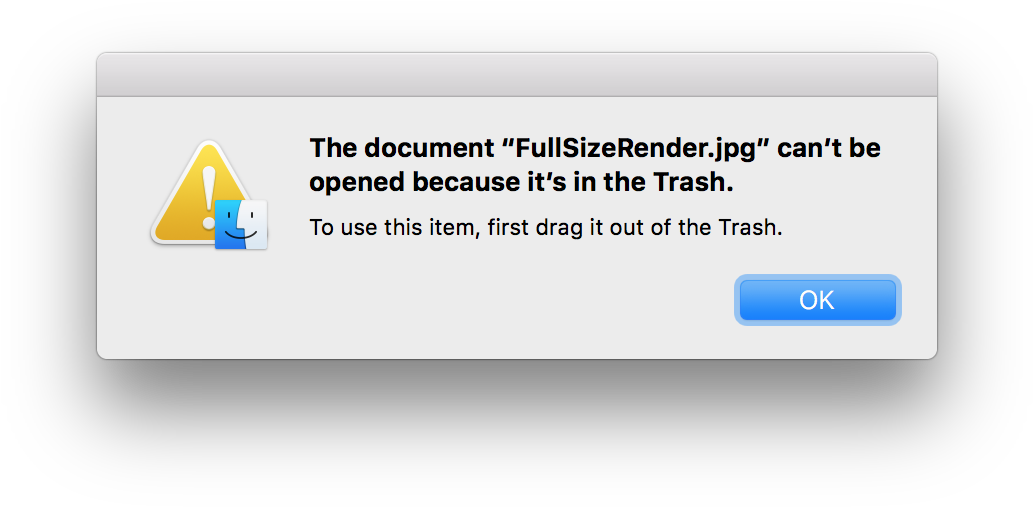 Macosxappdamaged - Do You Want To Delete This Files (532x271), Png Download