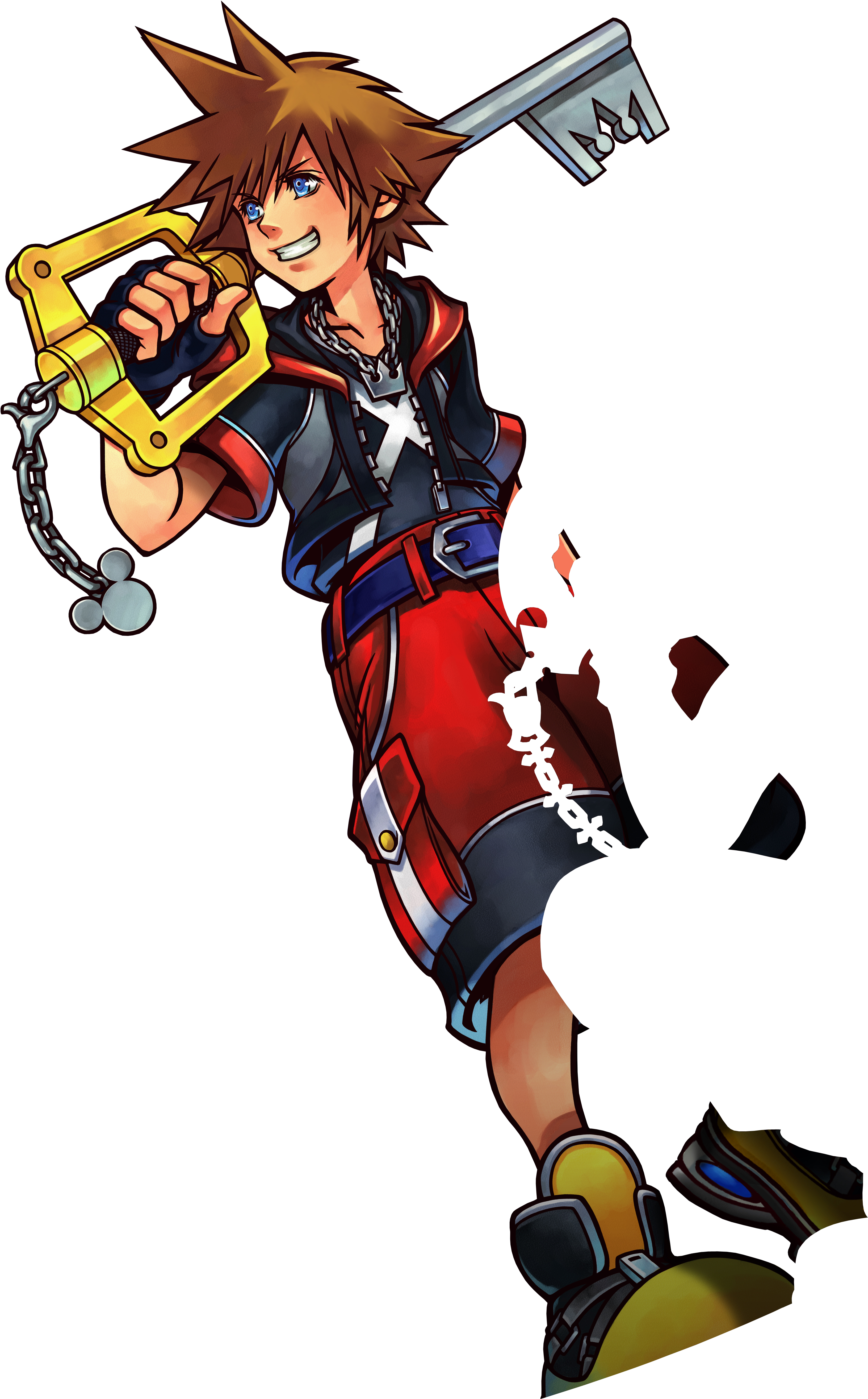 Kingdom Hearts Iii Png Transparent Image - Hearts 3d Dream Drop Distance (1658x2476), Png Download