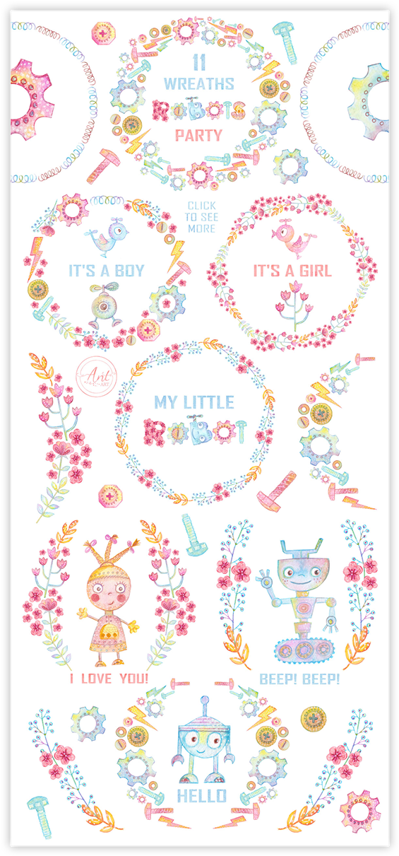 Creative Market - Watercolor Painting (600x1246), Png Download