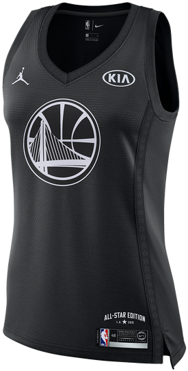 Steph Curry All Star Jersey 2018 (498x622), Png Download