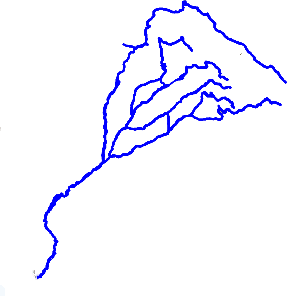 Kml Href, Http - Water Map Of Pakistan (1317x1165), Png Download
