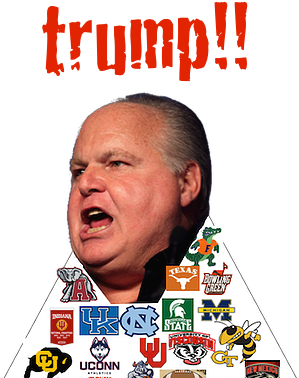 Limbaughfortrumphead - Improvise. Adapt. Overcome Mousepad (447x394), Png Download