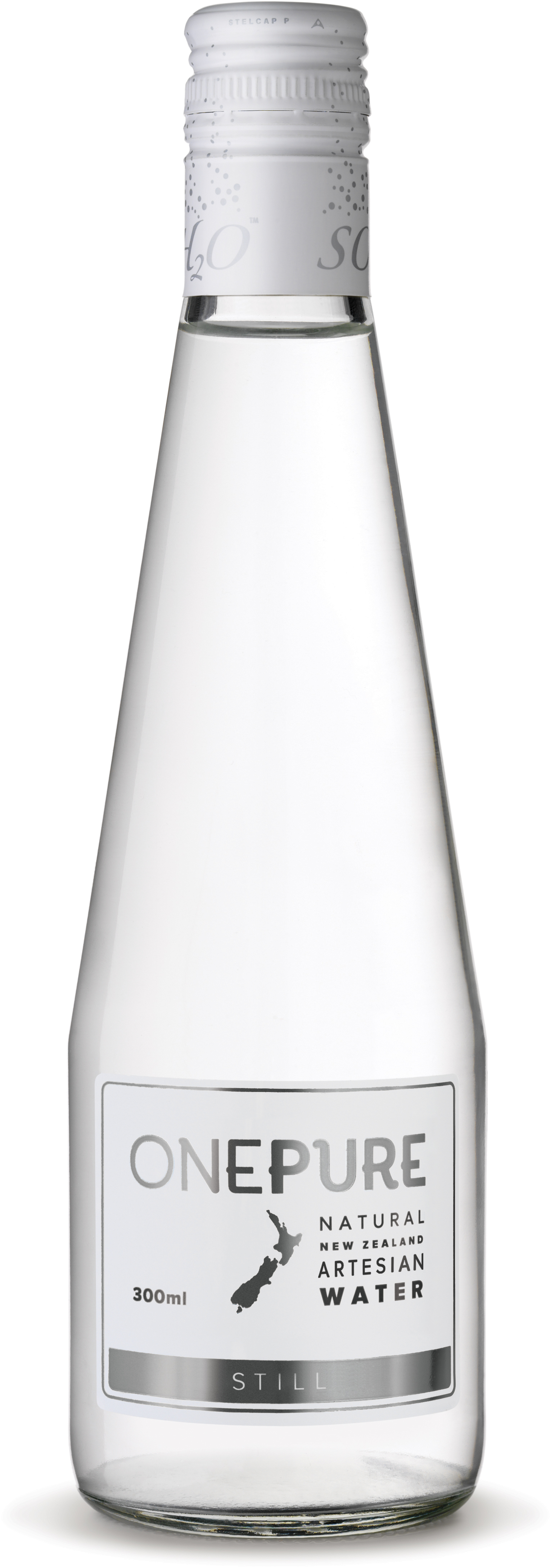Box 15x300ml Bottle - One Pure Still Mineral Water Glass 750ml Per Bottle (1983x4786), Png Download