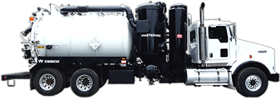 Cusco Dot Certified Tank Trucks - Vacuum Truck Png (450x273), Png Download