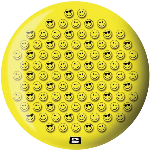 Brunswick Smiley Face Viz A Ball Bowling Ball - Original Dance Album-v-a (cd) (500x500), Png Download