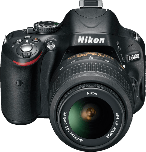 Nikon D5100 (700x595), Png Download