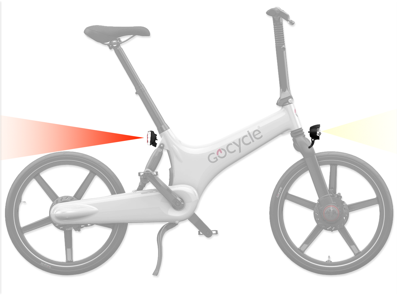 Gocycle Integrated Light Kit - Gocycle G3 (1264x1264), Png Download