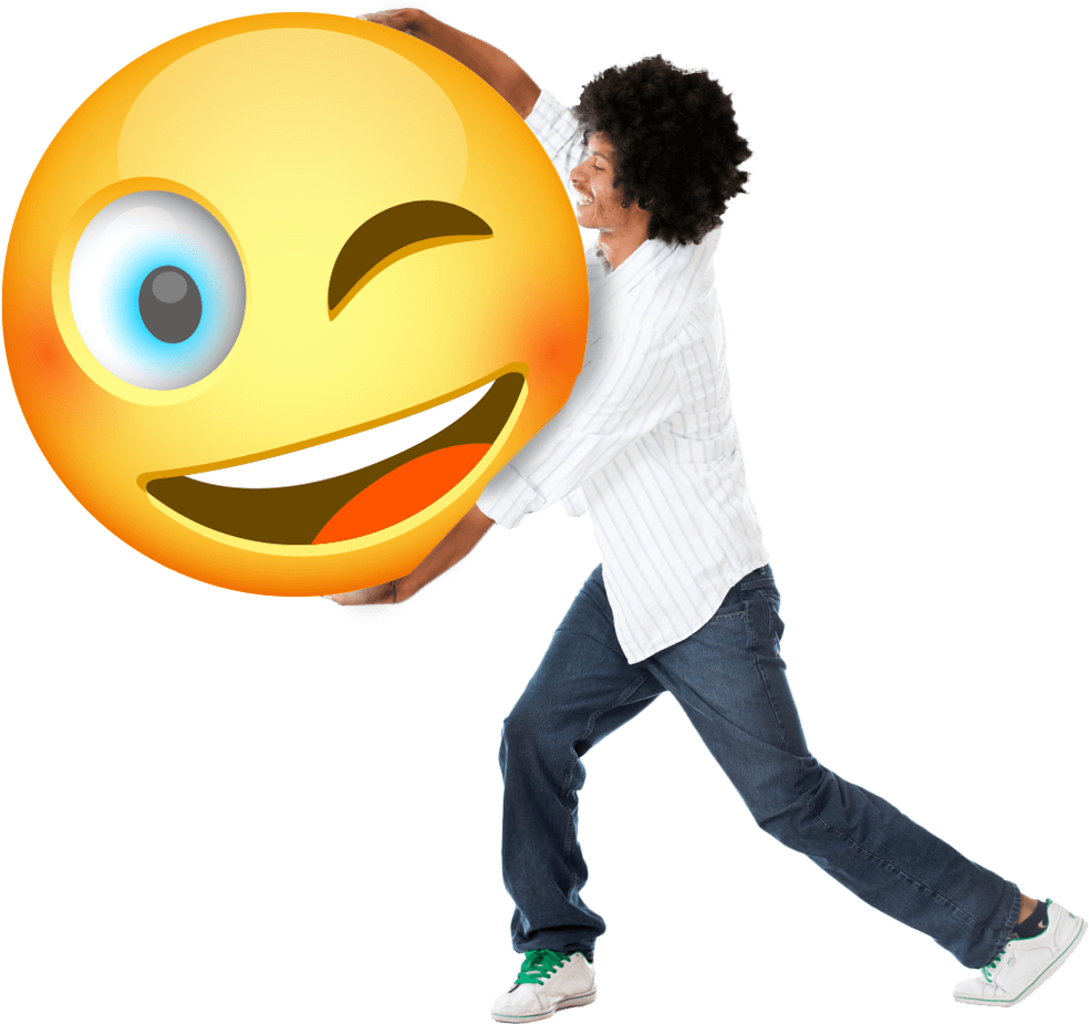 Submit - Whats App Boy Emojis (1058x972), Png Download