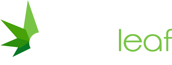 Green Leaf Social Media - Marketing (723x274), Png Download