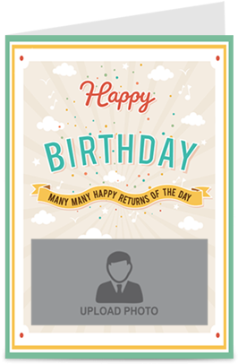 Many Many Happy Returns Of The Day Greeting Card - Greeting Card (284x426), Png Download