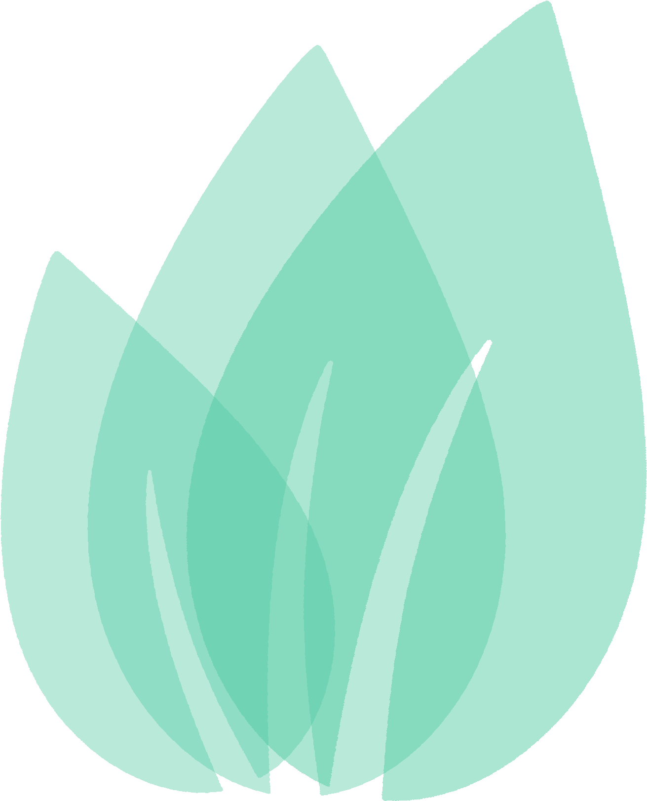 An Error Occurred - Green Leaf Logo Aqua (1777x1777), Png Download