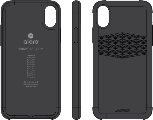 The Alara Antenna Is A Micro-thin Layer Of Copper And - Iphone (550x450), Png Download