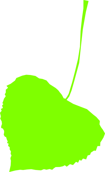 How To Set Use Lime Green Leaf Svg Vector (360x592), Png Download