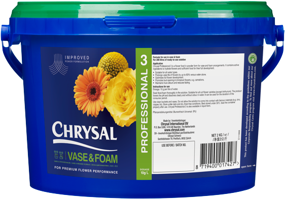 Chrysal Professional 2 Concentrated (1 Litre), Florist (676x576), Png Download