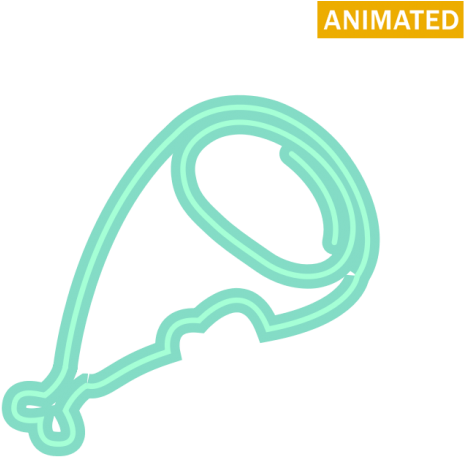 Leg Piece - Circle (548x548), Png Download