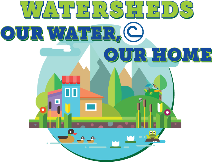 You May Download The Logo On Nacd's Flickr Page Here - Watersheds Our Water Our Home (720x553), Png Download
