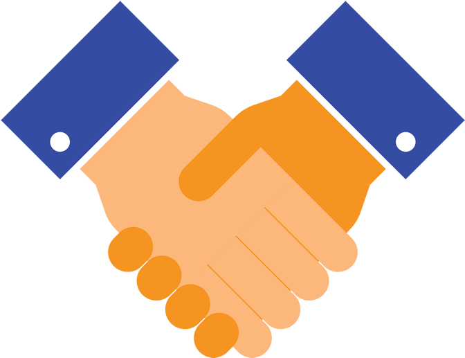 Png Freeuse Engagement Clipart Engagement Indian - Partnership Handshake Png (742x544), Png Download