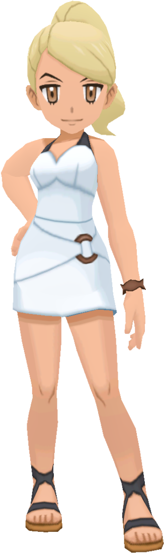 Beauty - Pokemon Sun And Moon Beauty Trainer (1200x1200), Png Download