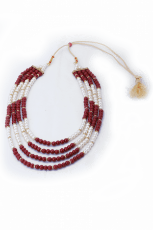 Beautiful Mala For Party Wear - Wedding Accessories On Sherwani (300x450), Png Download