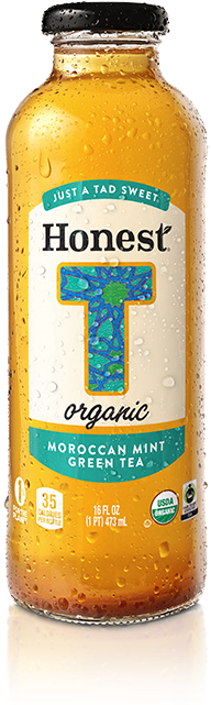 Honest Tea - Honest Tea Moroccan Mint (330x684), Png Download