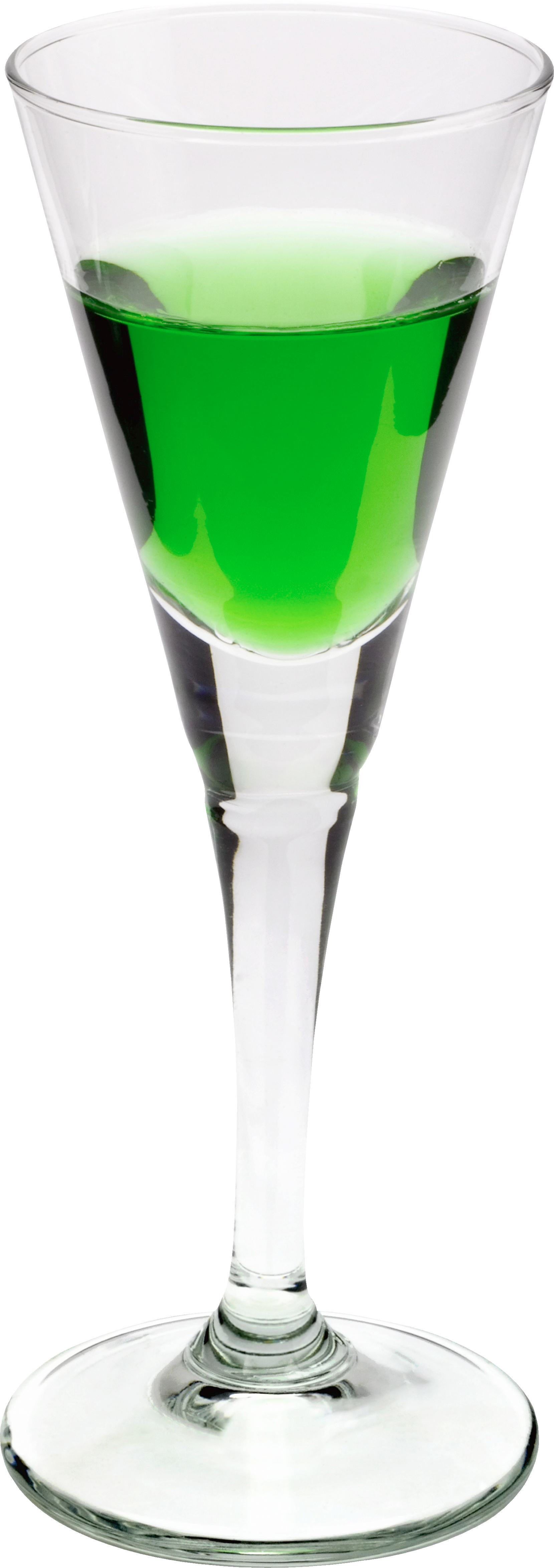 Glass Png Image - Green Wine Glass Png (1659x4694), Png Download