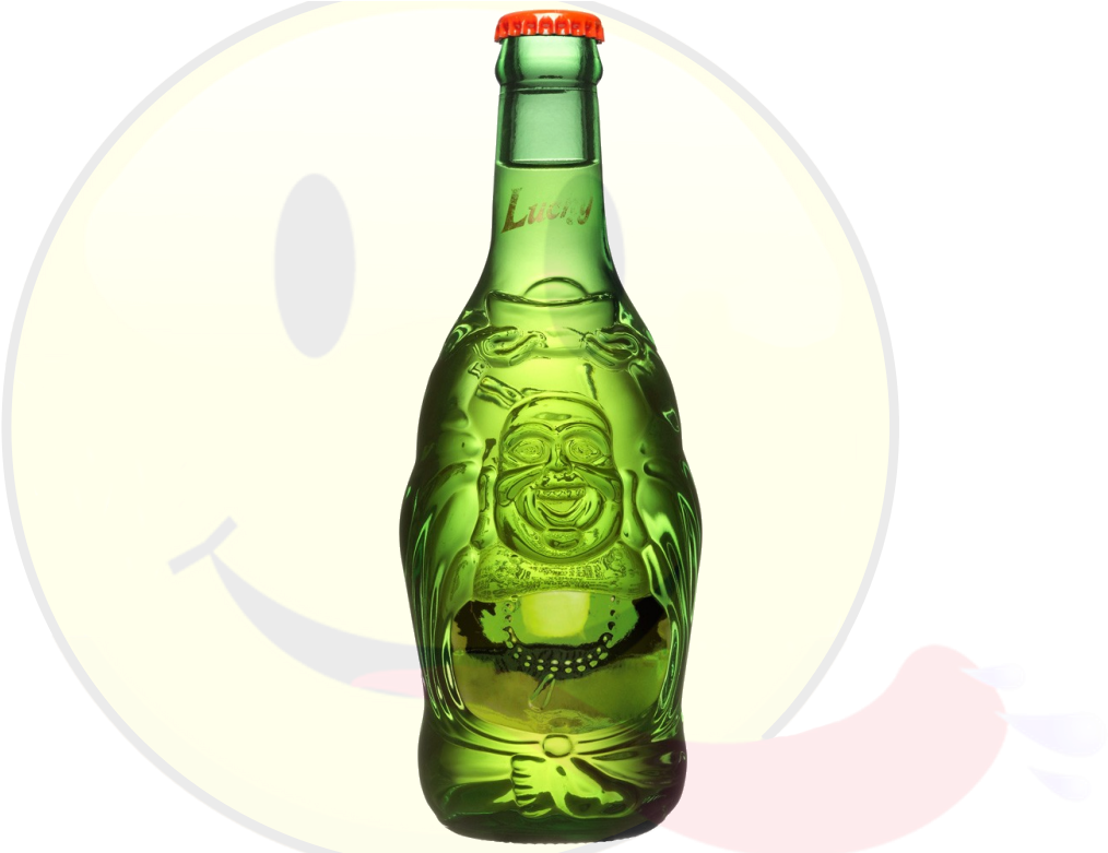 Lucky Buddha Beer 330ml (1040x780), Png Download