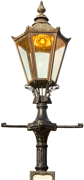 Install Custom Outdoor Lighting Before Your Next Summer - Street Light Old Png (372x640), Png Download