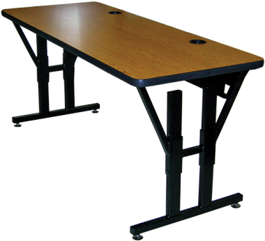 Computer Tables - Computer Lab Table (400x356), Png Download