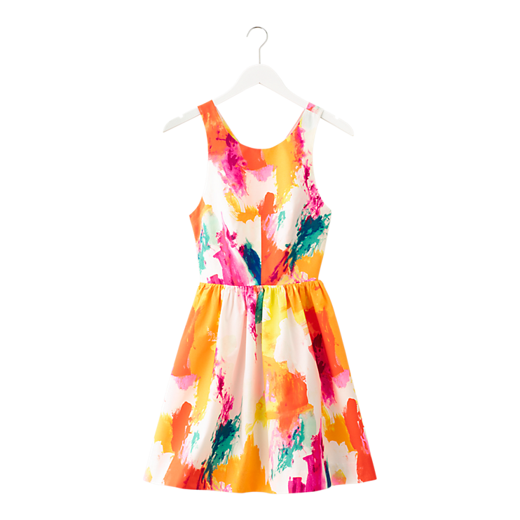 Sexy Back Dress In Abstract - Dress (742x742), Png Download