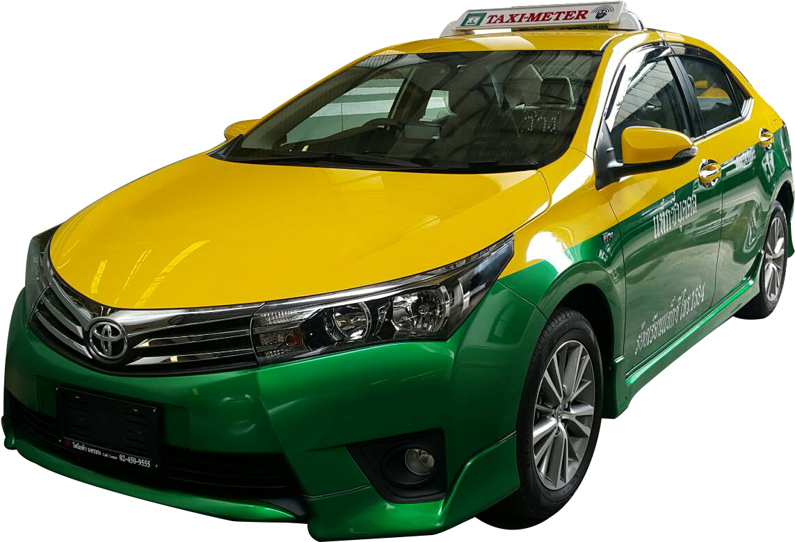 Taxie1 - Taxi Thai (1178x834), Png Download