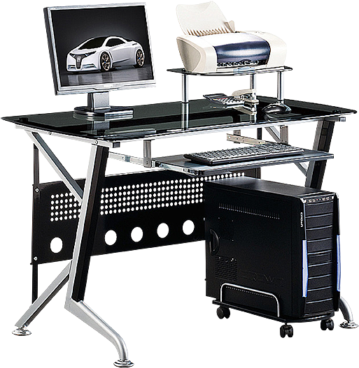Download Computer Table Компьютерный Стол С Металлическими Full