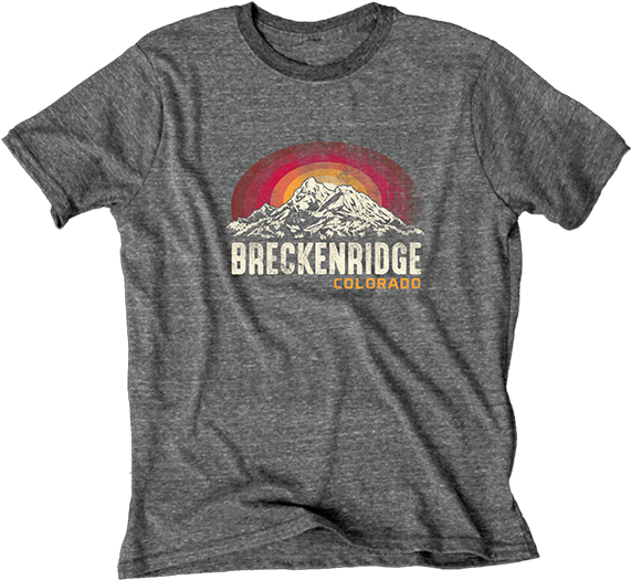 Retro Collection Unshackled Mtns - Anvil Adult Triblend T-shirt 6750 (600x600), Png Download