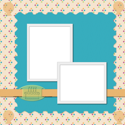 Happy Birthday Frames Free Digital - Birthday Photo Frames Psd (400x400), Png Download